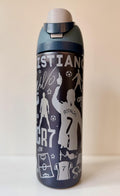 Personalized CR7 Owala Water Bottle | Ronaldo Soccer Fan Gift